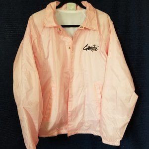 Gnarcotic Snap Button Down Long Sleeve Logo Windbreaker